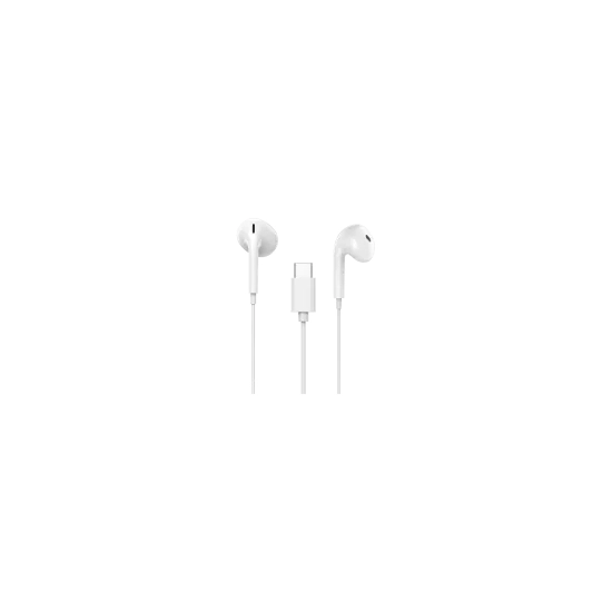 Canyon Słuchawki douszne SEP-6 HiRes Przewód USB-C Białe