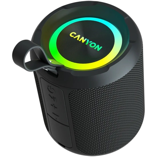 Zdjęcie produktu Głośnik Bluetooth Canyon OnMove 11 20 W IPX6 RGB; dokładny wariant CNE-CBTSP11, EAN 5291485016166.