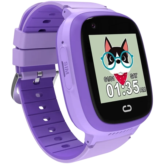Canyon Smartwatch dziecięcy Sunny KW-48 4G GPS Violet CNE-KW48VL
