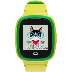 CANYON Smartwatch Sunny KW-48 4G GPS Gry Muzyka Zielony