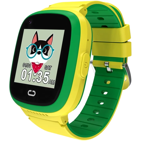 Canyon Smartwatch dziecięcy Sunny KW-48 4G GPS Zielony CNE-KW48YG