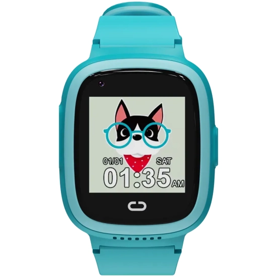 CANYON Smartwatch Sunny KW-48 4G GPS Gry Muzyka Niebieski