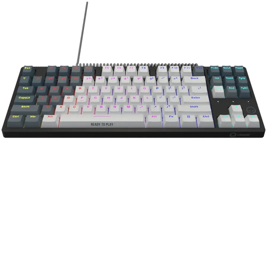 Klawiatura Lorgar Azar 514TKL White US