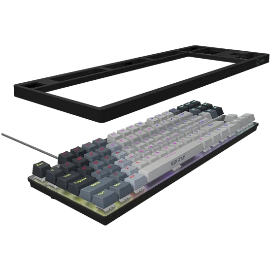 Klawiatura Lorgar Azar 514TKL White US