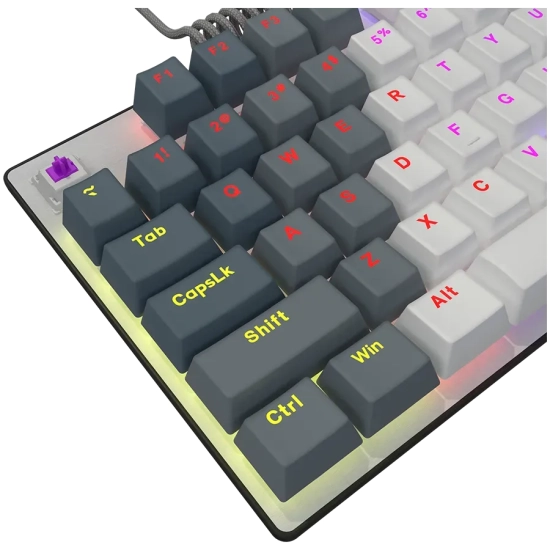 Klawiatura Lorgar Azar 514TKL White US