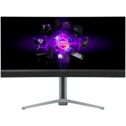 Monitor gamingowy LORGAR Pro 34MP1 34", wariant mleczno-szary/czarny, kod LRG-34MP1W180C-GY.