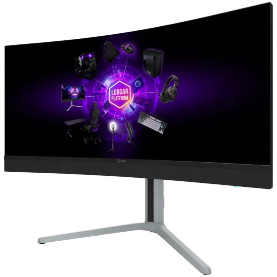 Lorgar Monitor gamingowy Pro 34MP1 34″ 3440×1440 180 Hz VA MiniLED