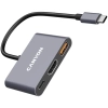 CANYON HUB DS-4 3 w 1 USB-C Szary