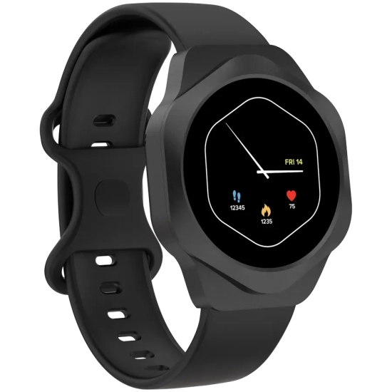 CANYON Smartwatch Hexagon 88 Rozmowy Bluetooth Czarny