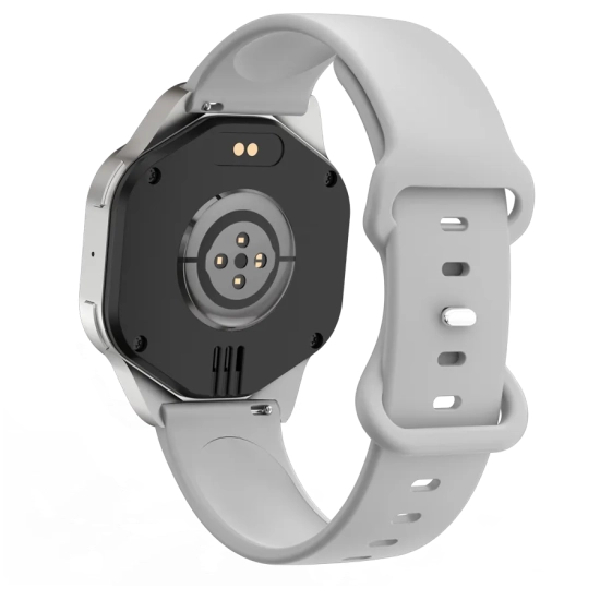 Canyon Smartwatch Hexagon 88 AMOLED BT-CALL Srebrny CNS-SW88SS