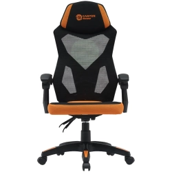 CANYON Fotel gamingowy Wave MCH02 Mesh Pomarańczowy. Zdjęcie przedstawia dokładny wariant produktu oznaczony kodem produ