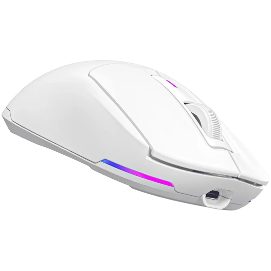 Lorgar Mysz gamingowa MSA10W 12000 dpi bezprzewodowa biały