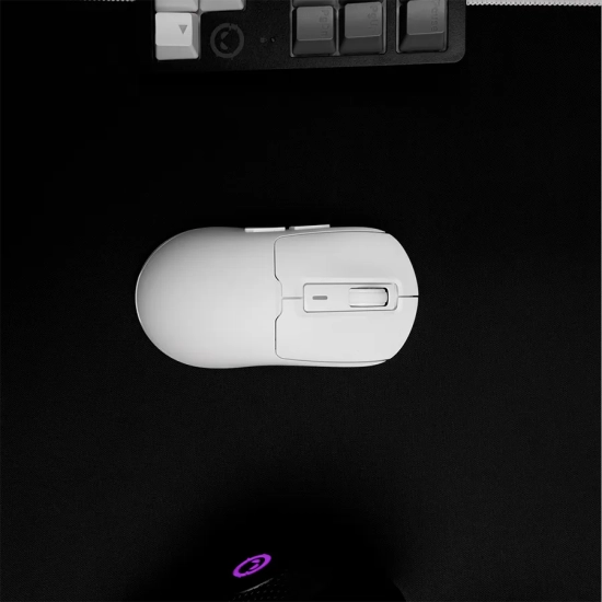 Lorgar Mysz gamingowa MSA10W 12000 dpi bezprzewodowa biały