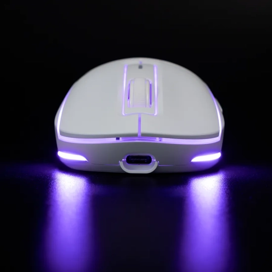 Lorgar Mysz gamingowa MSA10W 12000 dpi bezprzewodowa biały