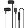 Canyon Słuchawki dokanałowe SEP-5 Przewód USB-C Czarne
