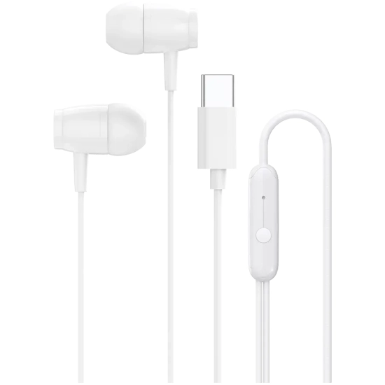 Słuchawki CANYON SEP-5 USB-C 1,2 m białe