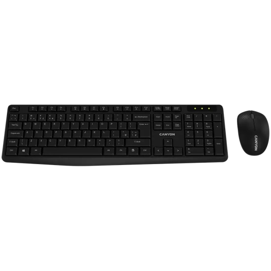 Zestaw CANYON SET-W01 klawiatura i mysz bezprzewodowy
