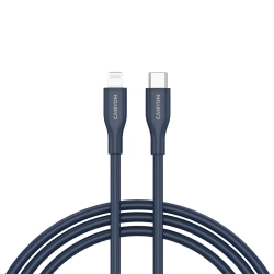 CANYON Kabel CLNM60 C-L 60W MFI 1m Silikonowy Niebieski