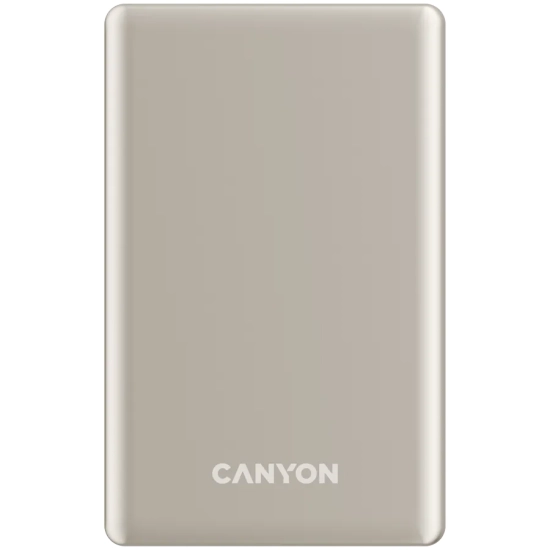 CANYON Powerbank OnPower 505 slim Magsafe 5000 mAh PD20W Beżowy