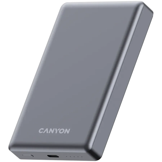 CANYON Powerbank OnPower 510 MagSafe 10000 mAh 20W grafitowy
