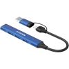 Hub USB-C CANYON DS-02 CNS-TDS02BL 4w1 niebieski