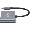 Hub USB-C CANYON DS-3 CNS-TDS3 3w1 ciemnoszary