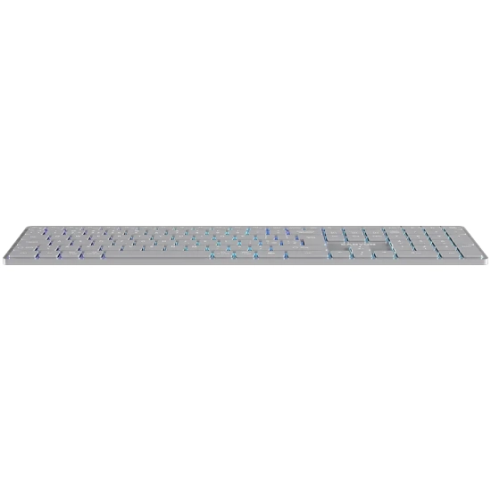 Klawiatura CANYON HKB-W11 RGB bezprzewodowa szara