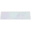 Klawiatura CANYON HKB-W11 RGB bezprzewodowa biała