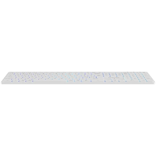 Klawiatura CANYON HKB-W11 RGB bezprzewodowa biała