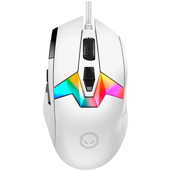 Mysz przewodowa gamingowa LORGAR Pro MSP80 26000 DPI 8000 Hz biała