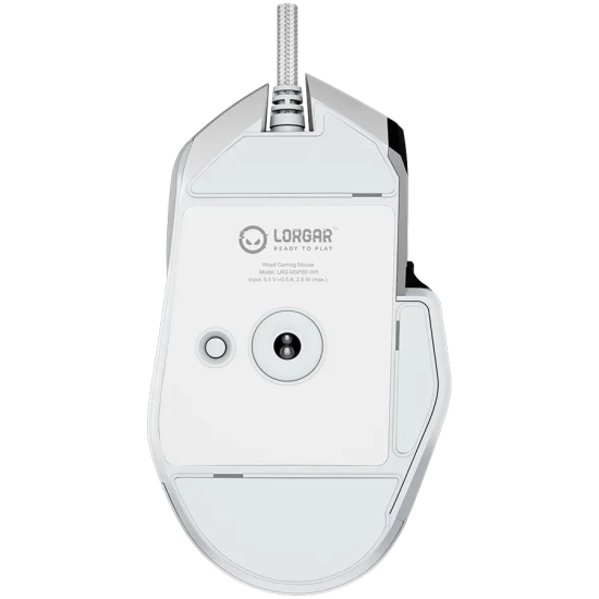 Mysz przewodowa gamingowa LORGAR Pro MSP80 26000 DPI 8000 Hz biała