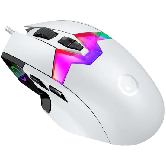Lorgar Mysz gamingowa Pro MSP80 26000 dpi 8000 Hz biały