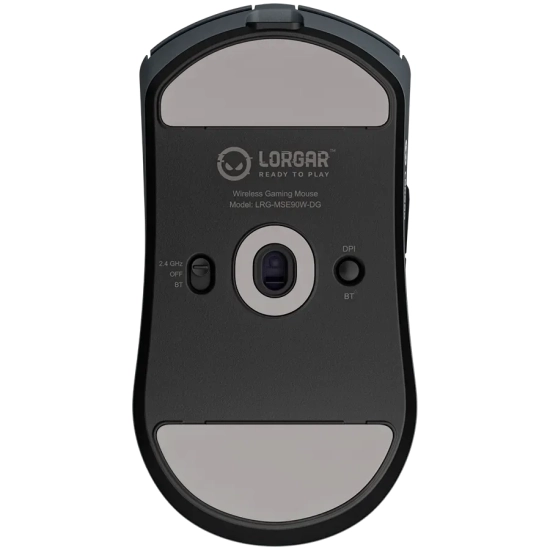 Mysz bezprzewodowa gamingowa LORGAR MSE90W 26000 DPI 4000 Hz ciemnoszara