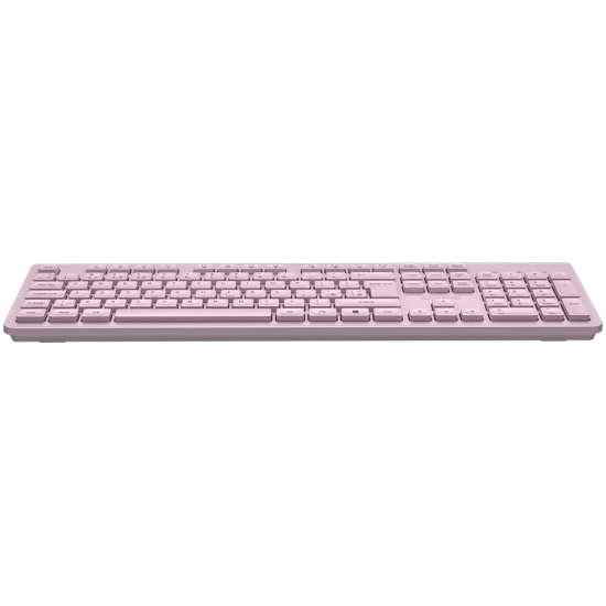 CANYON Klawiatura HKB-W01 UK/US AAA Bezprzewodowa Różowa