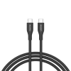 Kabel USB-C–USB-C CANYON OnWire 60SC 60 W 1 m czarny. Dokładny wariant CNS-CC60SC10B.