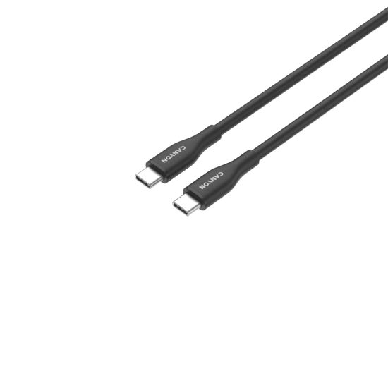 Canyon Kabel USB-C–USB-C OnWire 60SC 60 W 1 m czarny