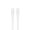 CANYON Kabel CC60SC10 C-C 60W 1 m Silikonowy Biały