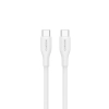 Canyon Kabel USB-C–USB-C OnWire 60SC 60 W 1 m biały