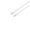 Canyon Kabel USB-C–USB-C OnWire 60SC 60 W 1 m biały