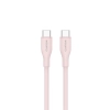 CANYON Kabel CC60SC10 C-C 60W 1m Silikonowy Różowo - Piaskowy