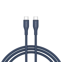 Kabel USB-C–USB-C CANYON CC60SC10 CNS-CC60SC10DB 60W 1m granatowy