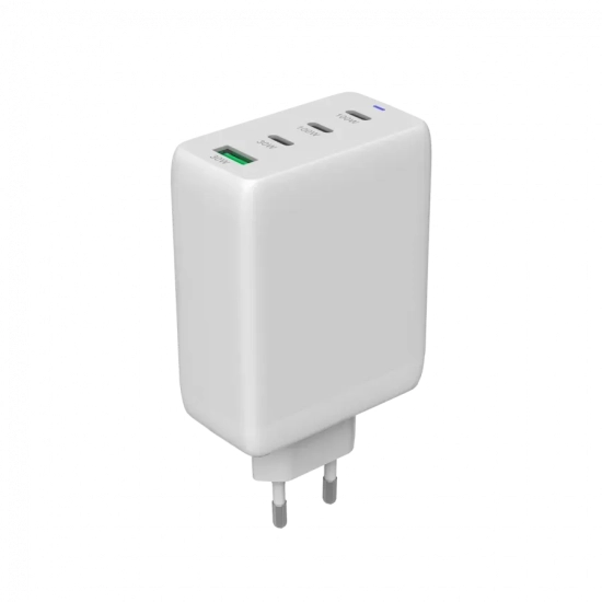 CANYON Ładowarka sieciowa CU100ACC GaN 100W 3xPD 1xQC EU Biała