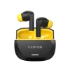 Słuchawki TWS CANYON Hexagon 7 ANC ENC Qi czarno-żółte