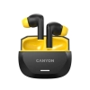 Canyon Słuchawki HEXAGON 7 TWS ANC+ENC Qi Czarno-Żółte