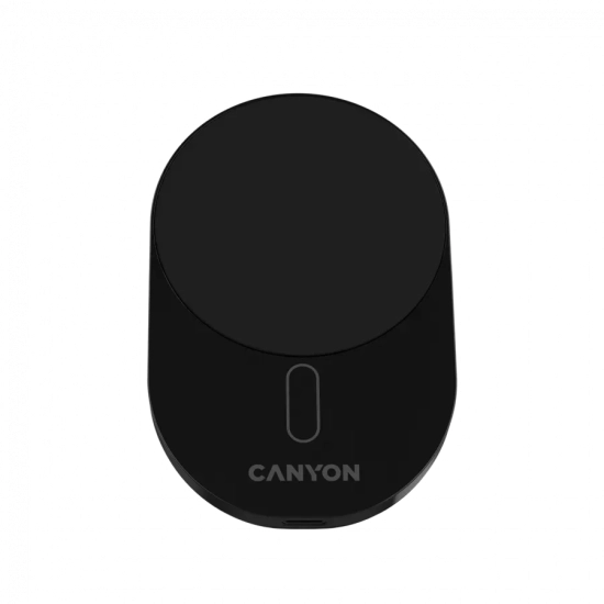 CANYON Ładowarka samochodowa OnGrip 105 Qi2 15W czarna