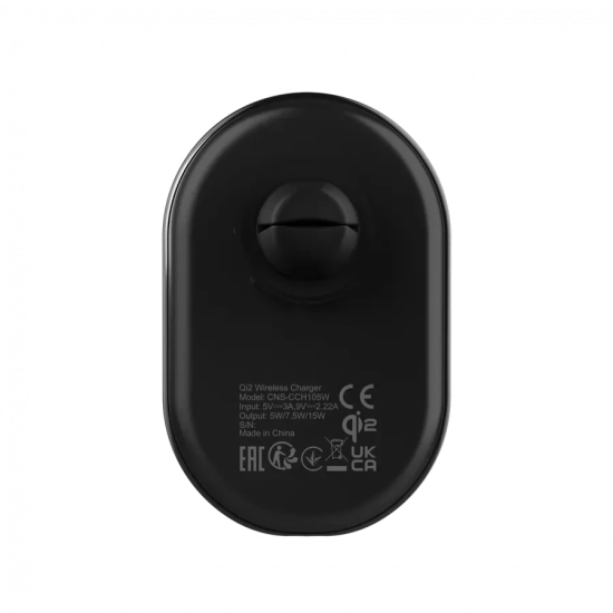 CANYON Ładowarka samochodowa OnGrip 105 Qi2 15W czarna