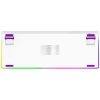 Klawiatura Lorgar KBP70TKLW TKL Toxic Purple US biała