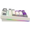 Klawiatura Lorgar KBP70TKLW TKL Toxic Purple US beżowa