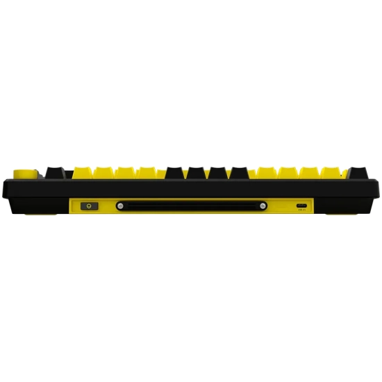 Klawiatura Lorgar Pro KBP7075W 75% Black/Yellow US