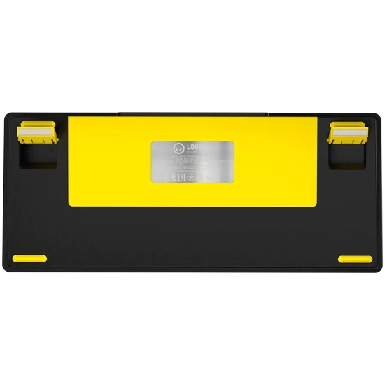 Klawiatura Lorgar Pro KBP7075W 75% Black/Yellow US